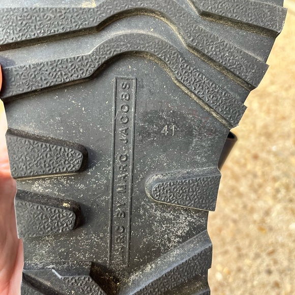 Marc by Marc Jacobs Street Stomp Leather Slide Size 41 - Picture 9 of 11